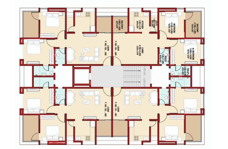 SP Elite Square Floor Plans