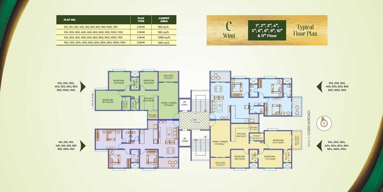 SPB Palaash Aayush Floor Plans 2