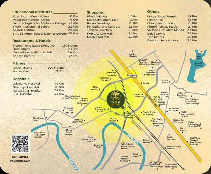 SPB Palaash Aayush Location Image