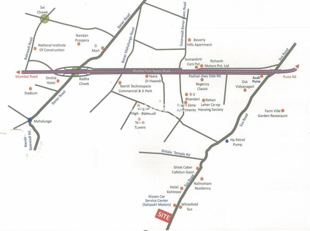 SR Om Paradise Location Image