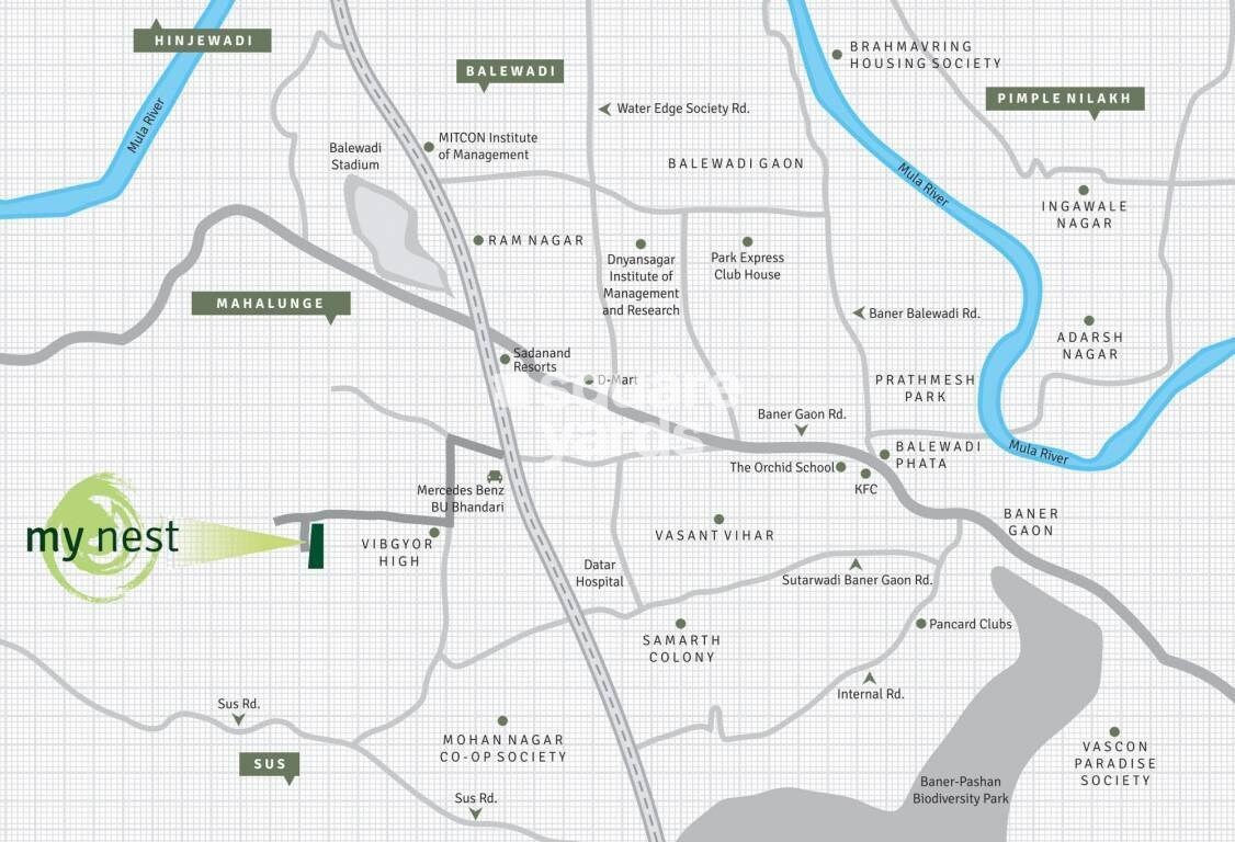 SRK My Nest Location Image