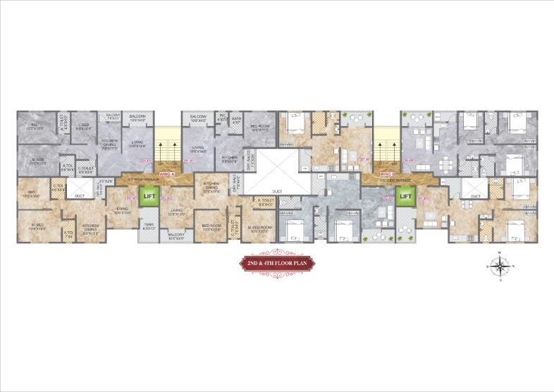 SRK Rajgad Floor Plans
