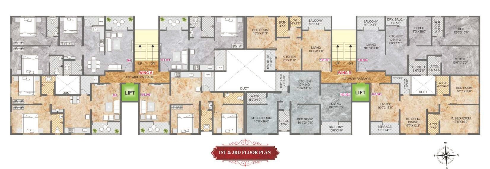 SRK Rajgad Floor Plans 2