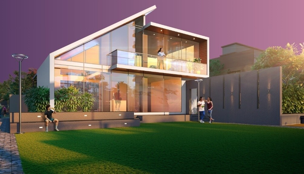 SRP Ayodhyam Villa Clubhouse External Image