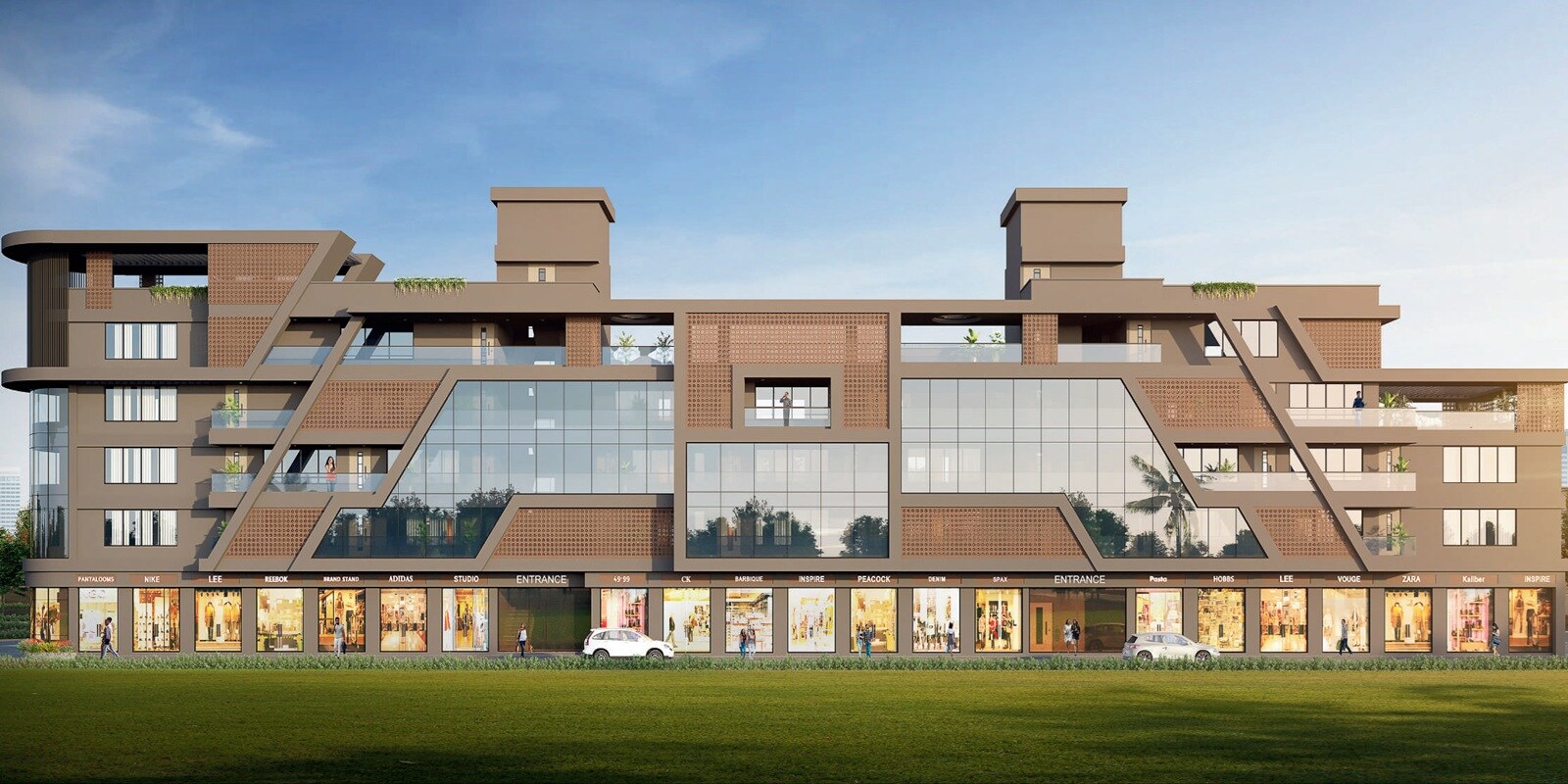 SRP Business Square residential project in Manchar