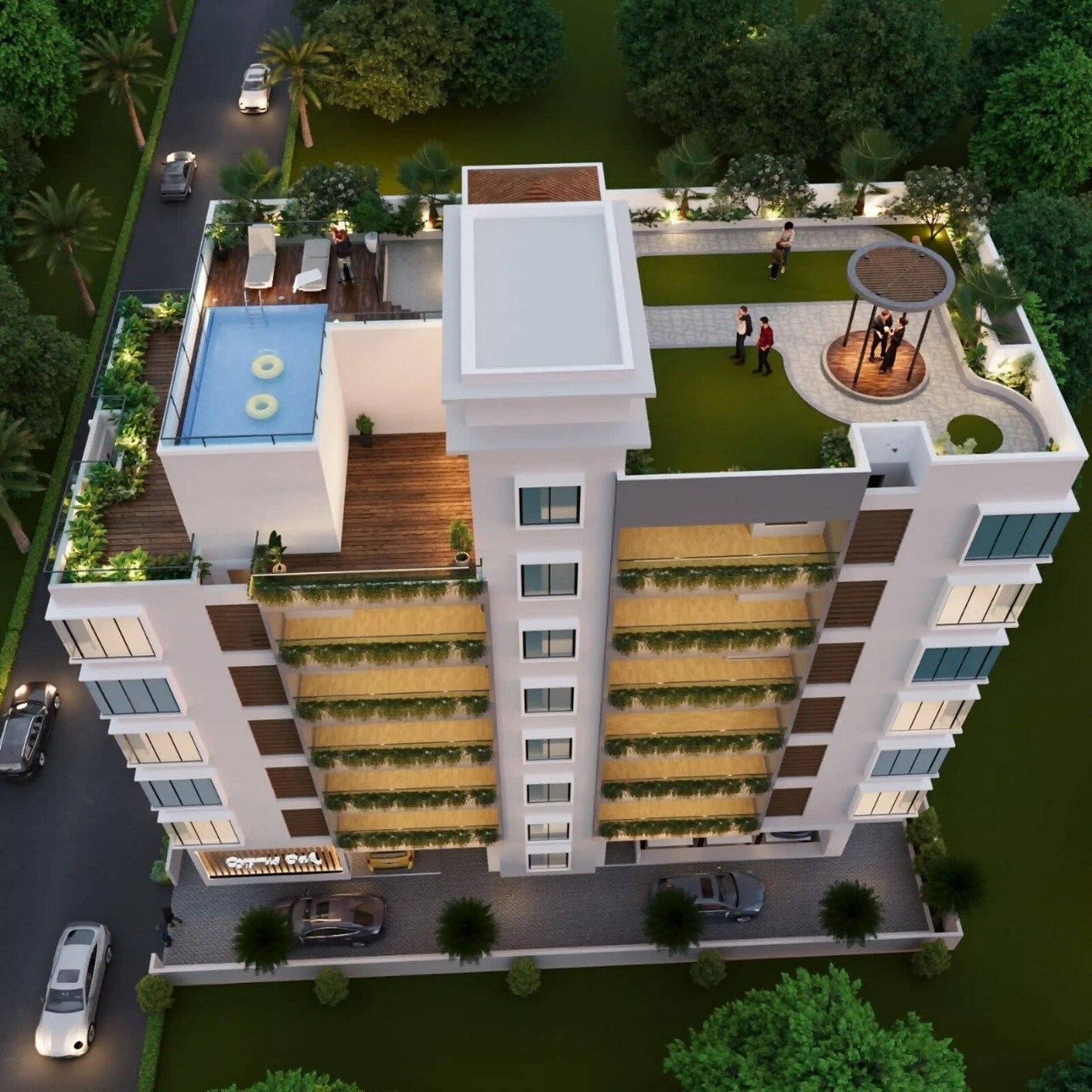 SRS Cyprus Oak Apartment Exteriors 3