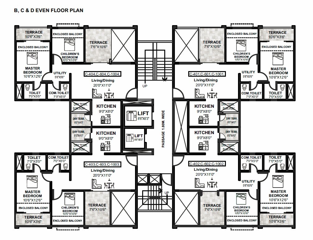 SSD Sai Luxuria Floor Plans 2