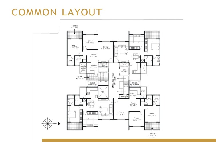SSD Sai Pearl Floor Plans