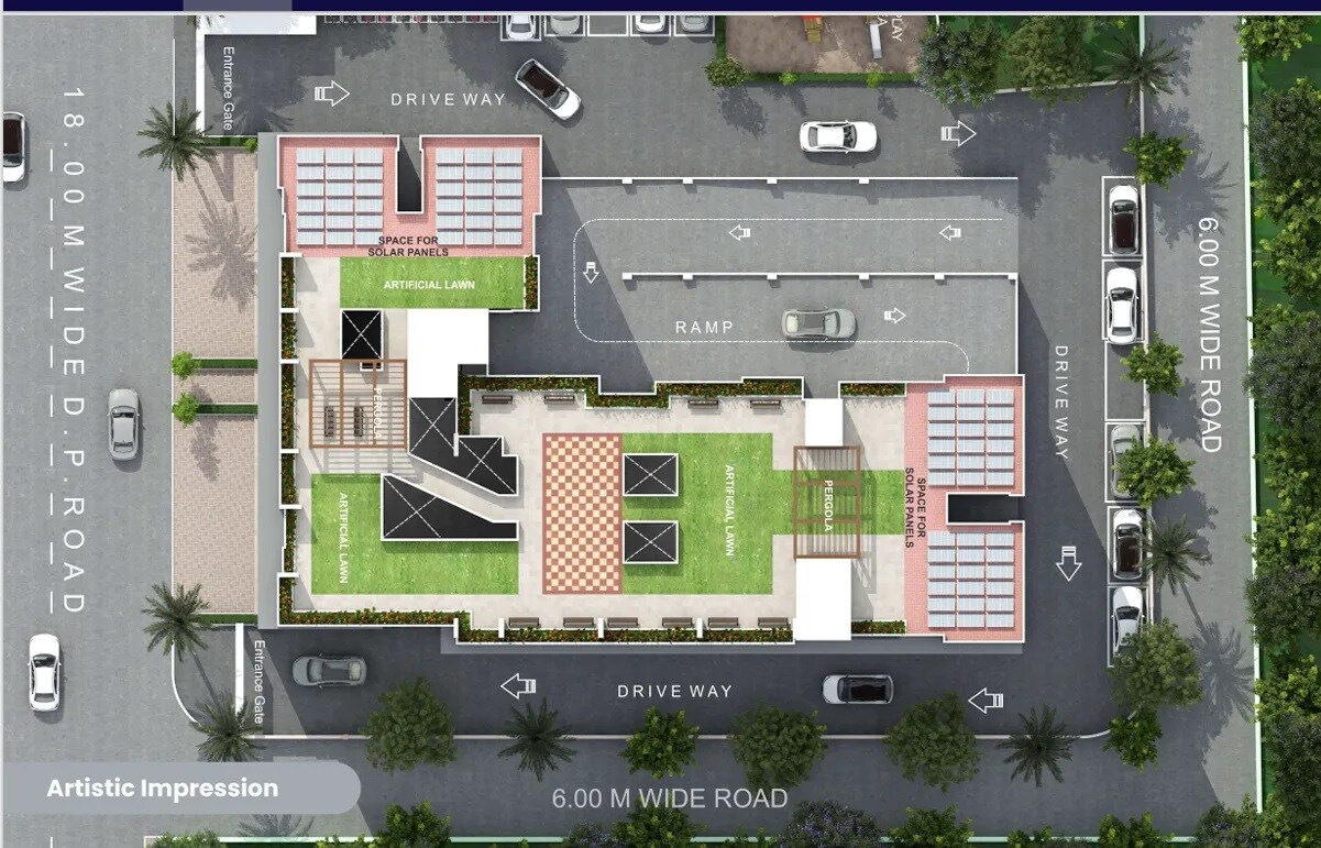 Subhagya Kedar Residency Master Plan Image