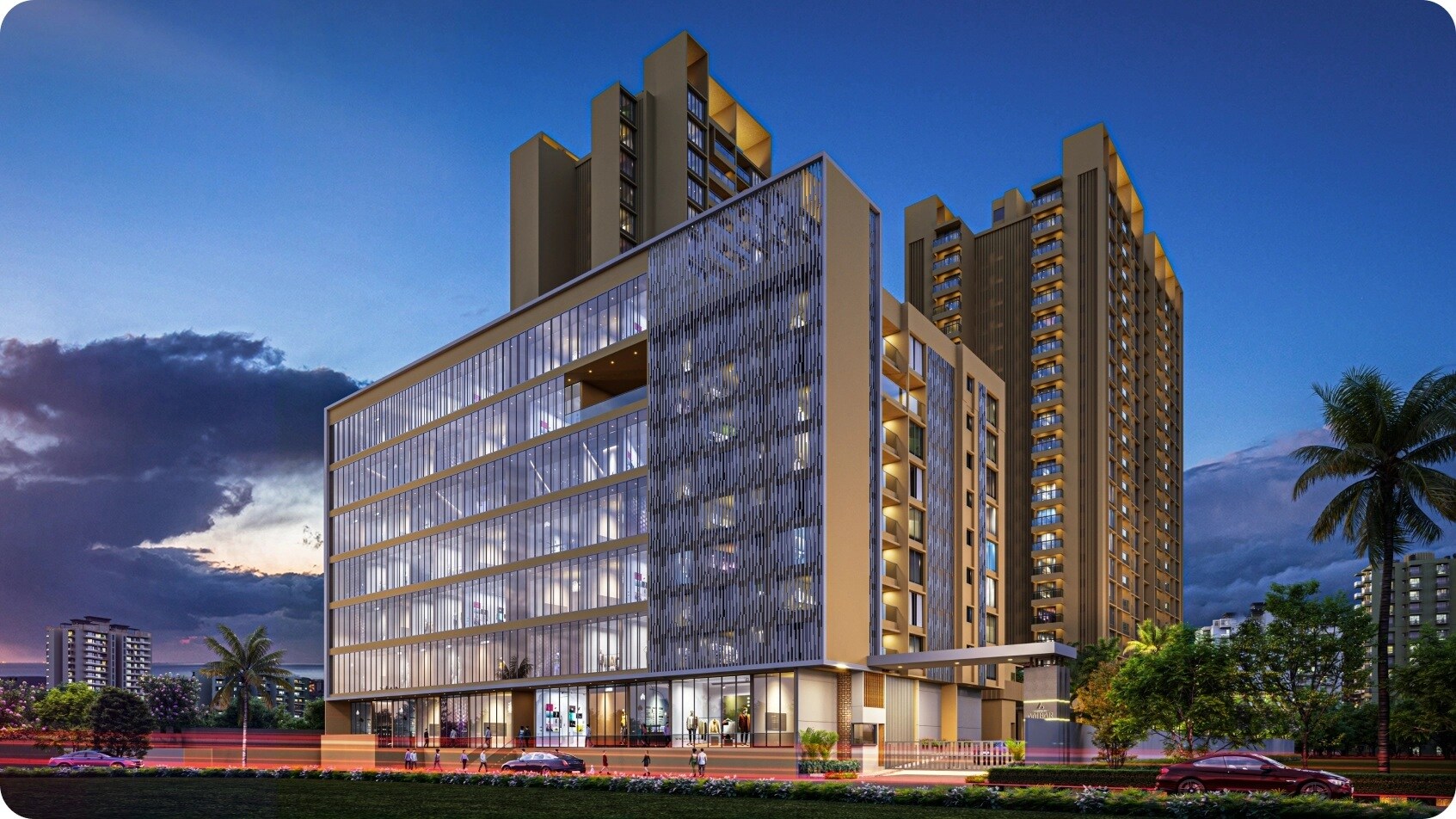 Sukhwani Ambar Apartment Exteriors 2