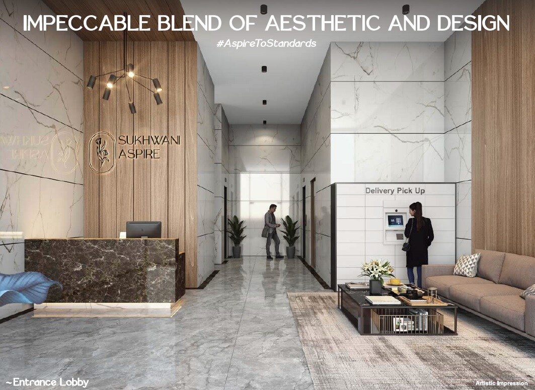 Sukhwani Aspire Lift Lobby Image