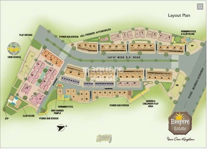 sukhwani empire estate phase ii project master plan image1