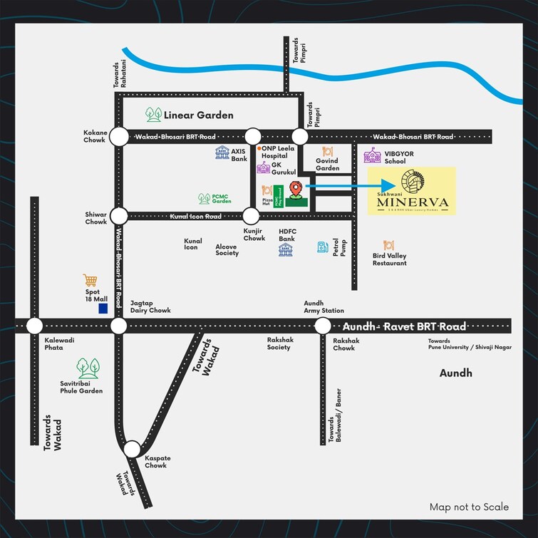Sukhwani Minerva Location Image