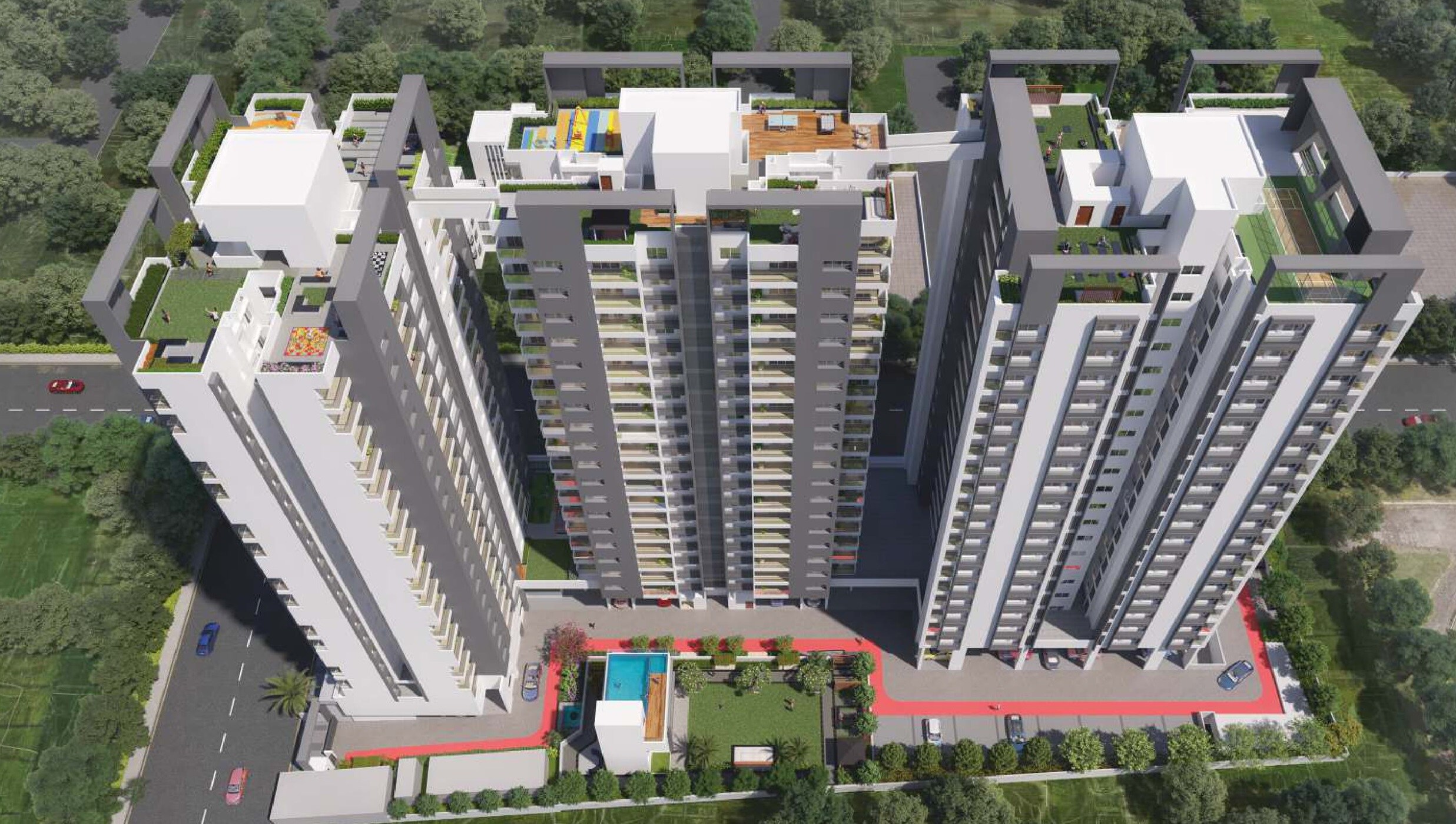 Sukhwani Minerva Tower View