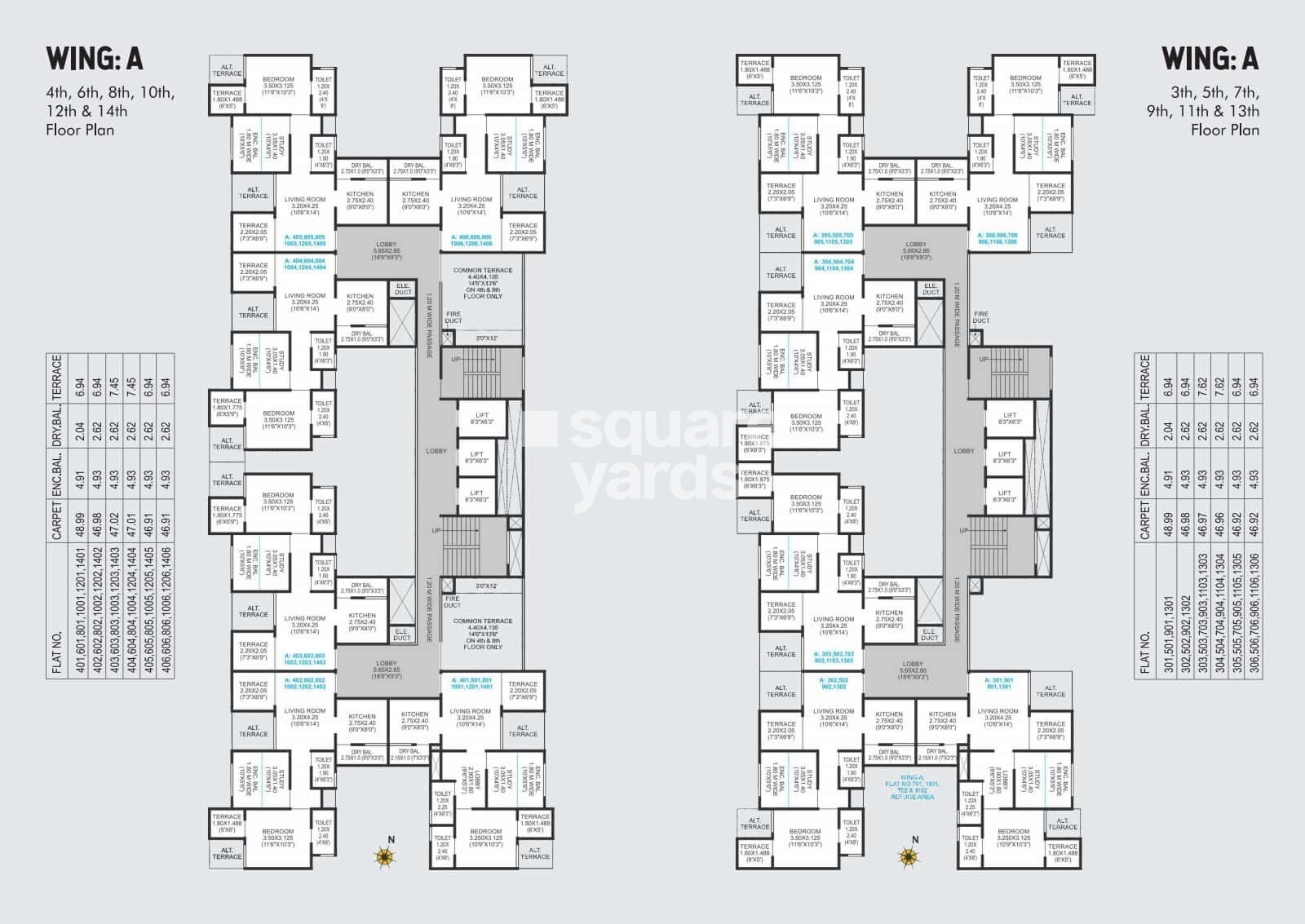 Sukhwani Pacific 2 Floor Plans 1