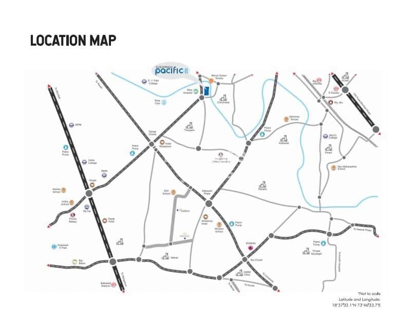 Sukhwani Pacific 2 Location Image
