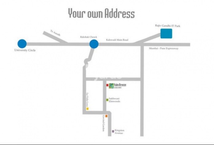 Sukhwani Palm Breeze Location Image