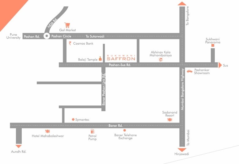 Sukhwani Saffron Location Image