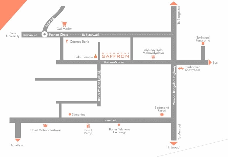 Sukhwani Saffron Location Image