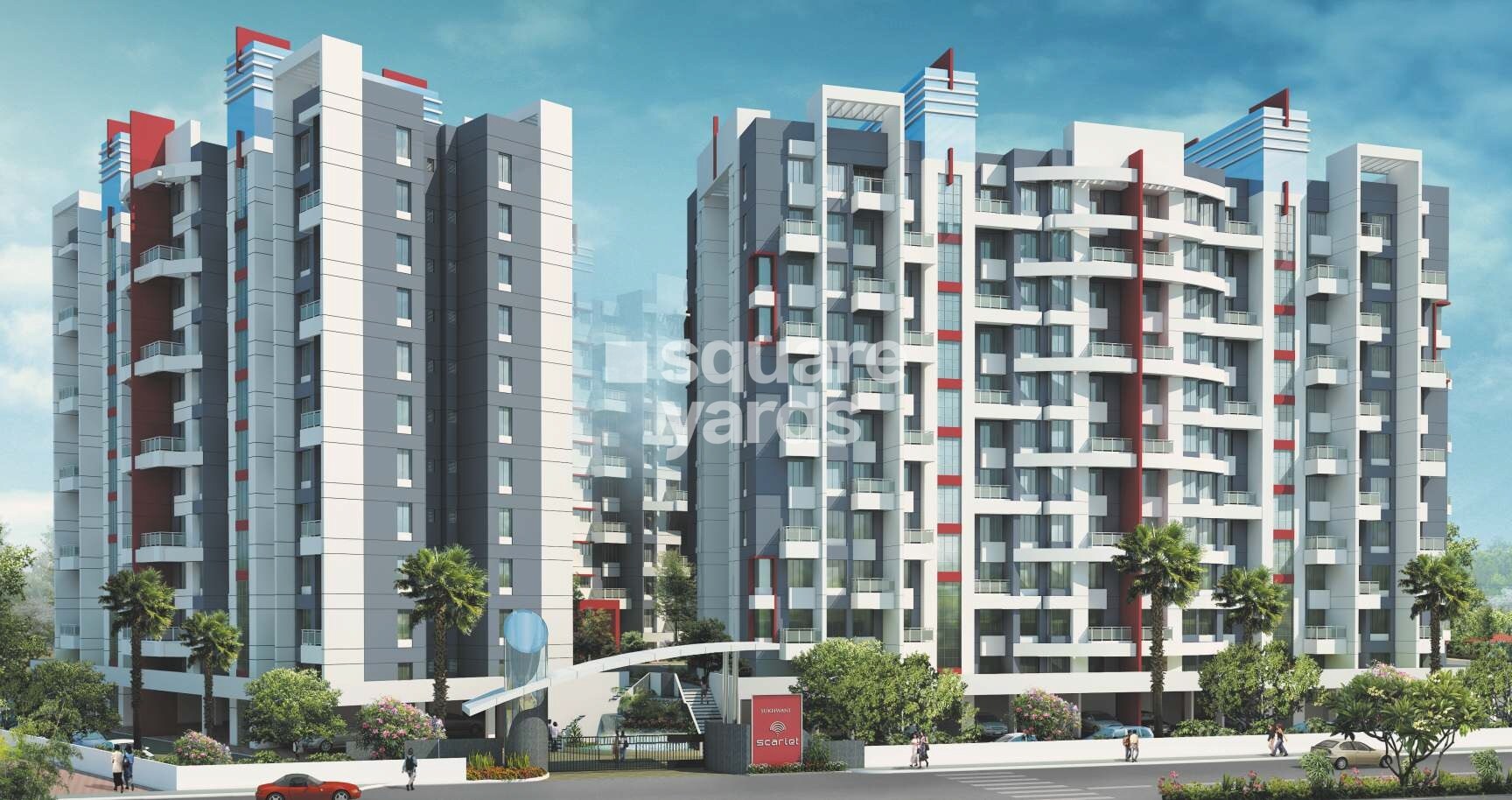 Sukhwani Scarlet Entrance View