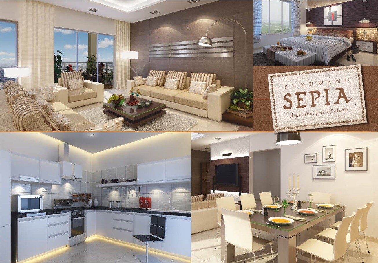Sukhwani Sepia Phase 2 Apartment Interiors
