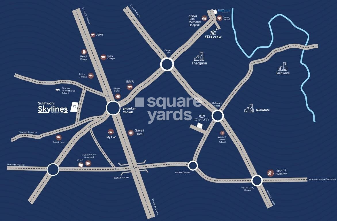 Sukhwani Skylines Location Image