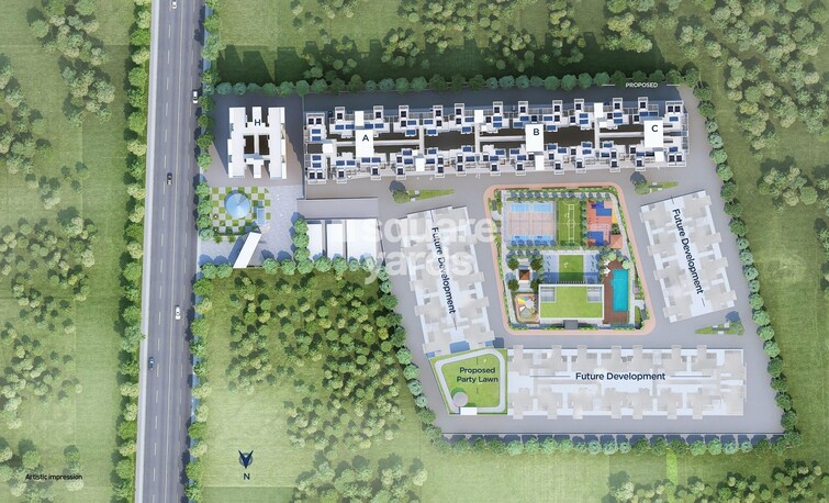 Sukhwani Skylines Master Plan Image