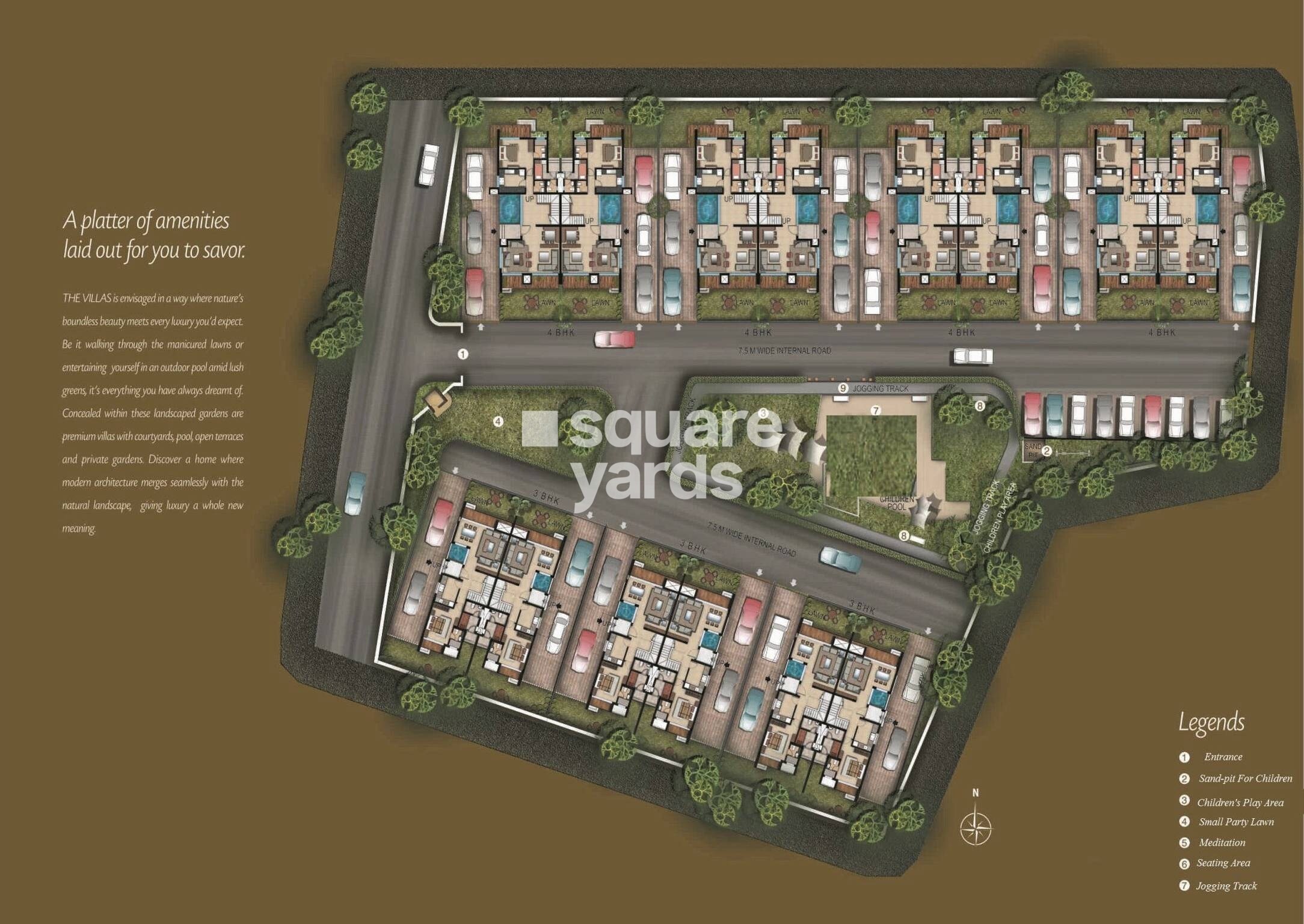 Sukhwani The Villas Master Plan Image