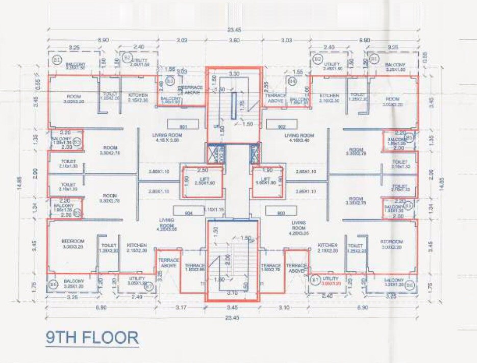 Sumeru Navjyot Abha Floor Plans
