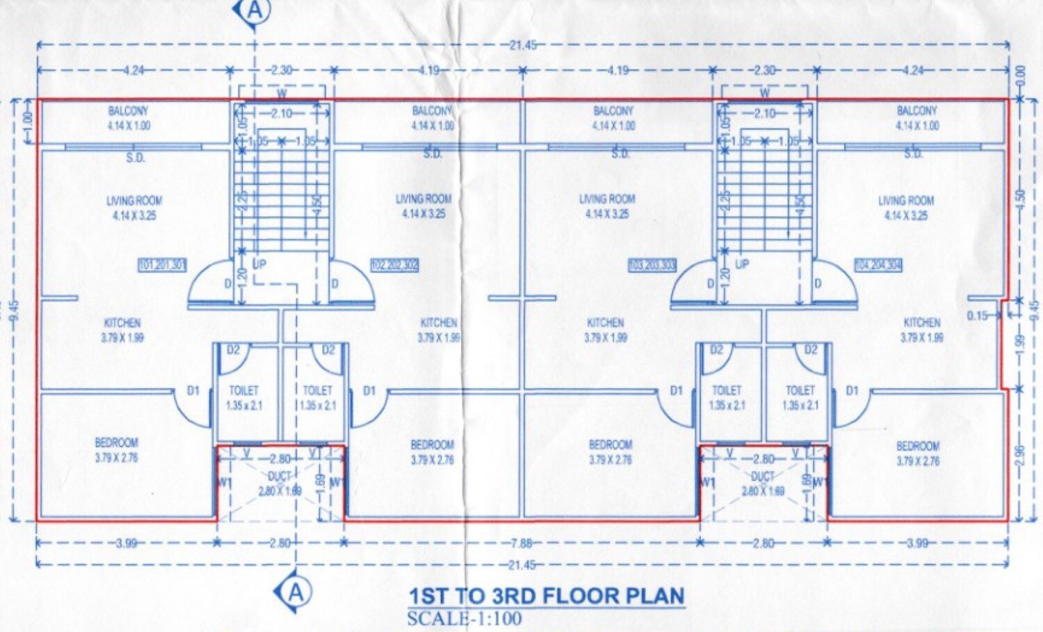 Sumit Residency Floor Plans