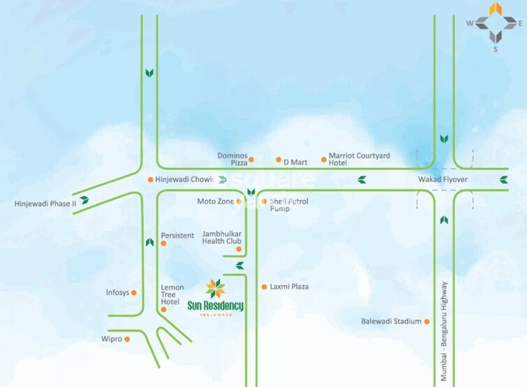 Sun Residency Pune Location Image