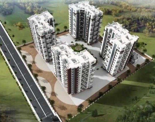 Supertech Defence Colony Phase II Tower View