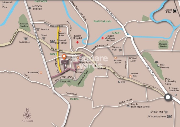 Supreme Estia Phase 1 Location Image