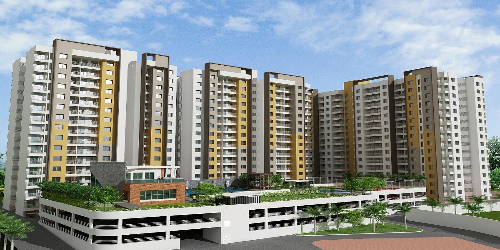 Surabhi City residential project in Somatane