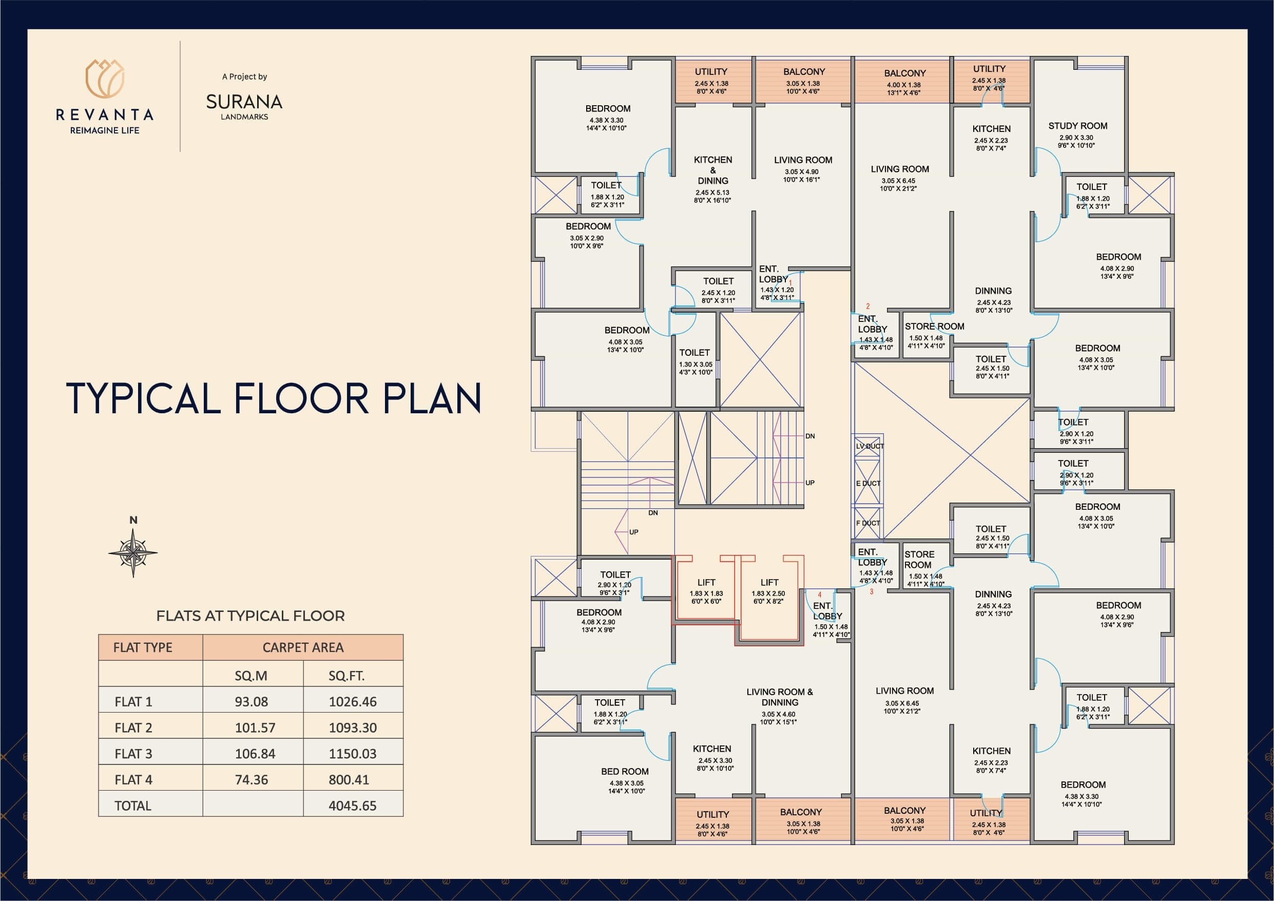 Surana Revanta Floor Plans