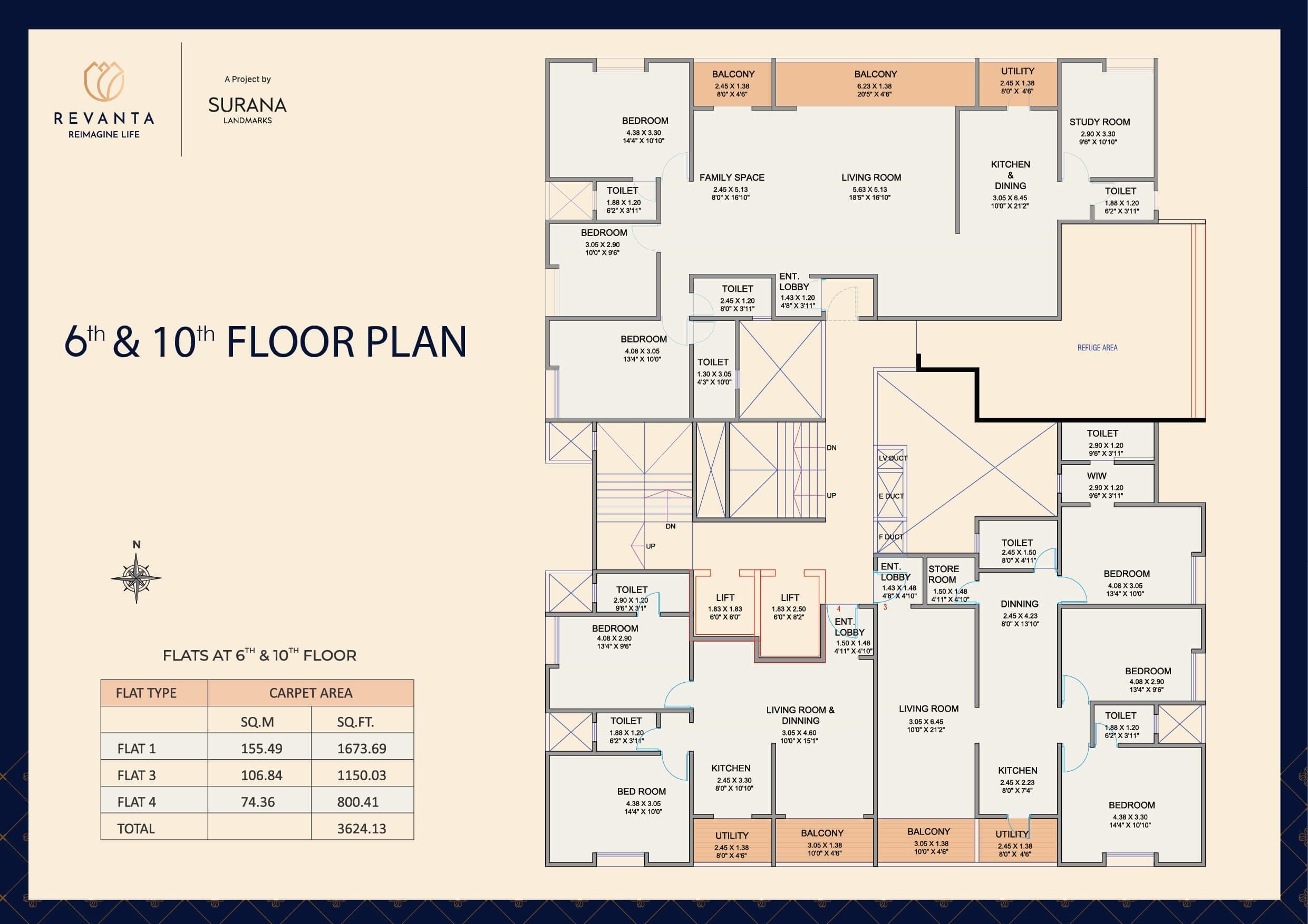 Surana Revanta Floor Plans