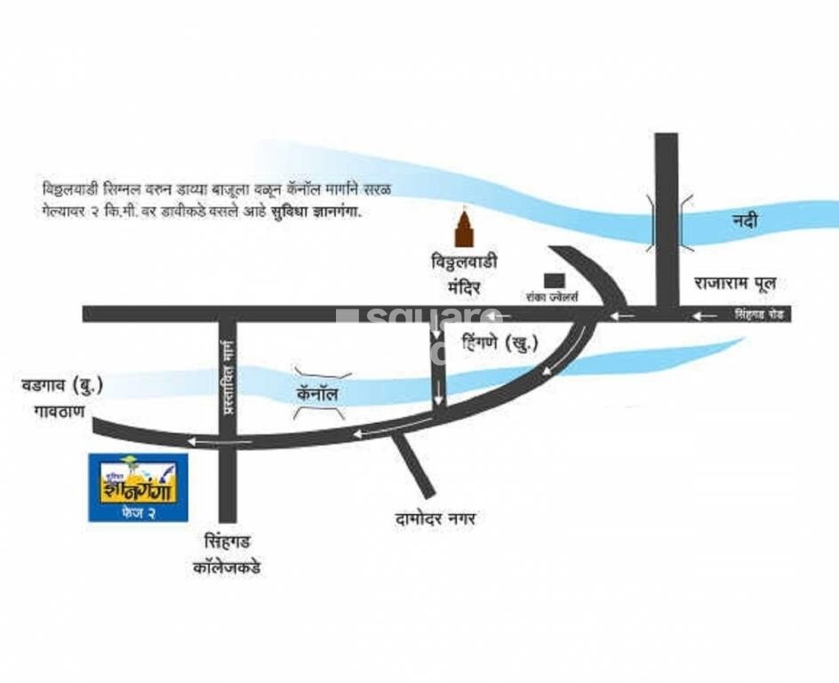 Suvidha Dnyanganga Location Image
