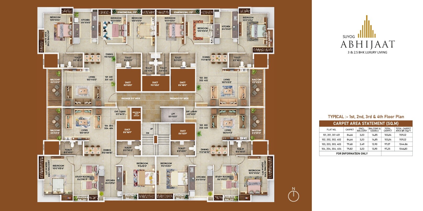 Suyog Abhijaat Floor Plans