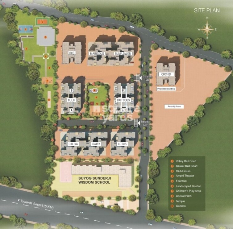 Suyog Nisarg Master Plan Image