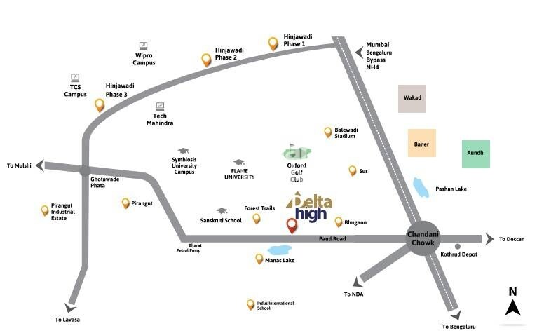 Svasti Delta High Location Image