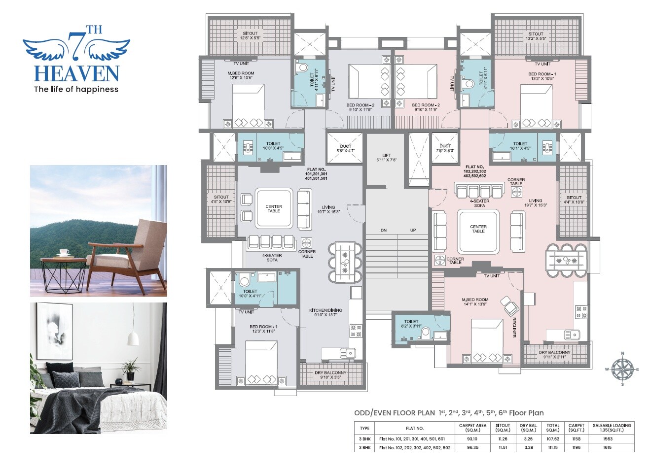 Swapnpurti 7th Heaven Floor Plans