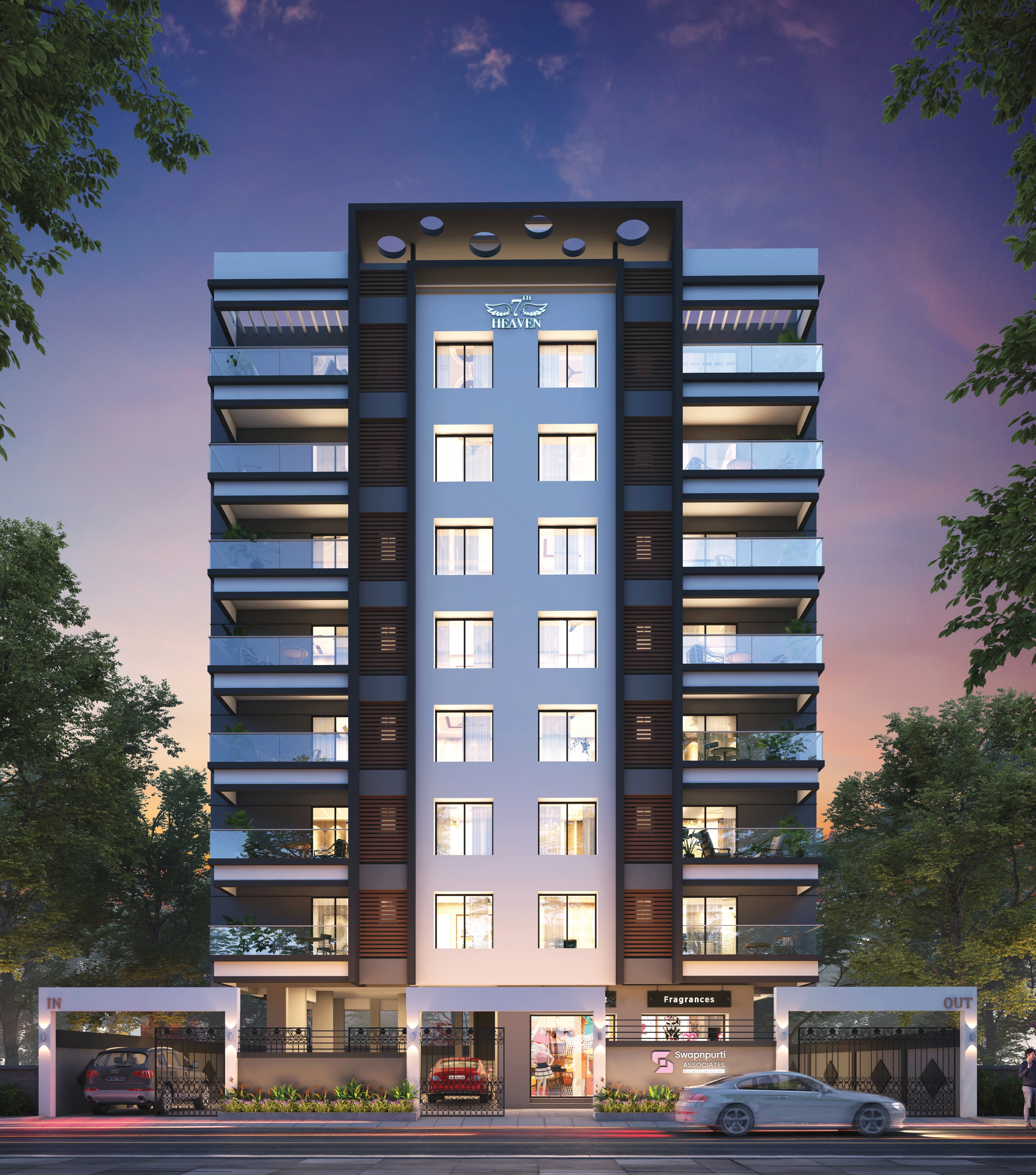 Swapnpurti 7th Heaven Tower View