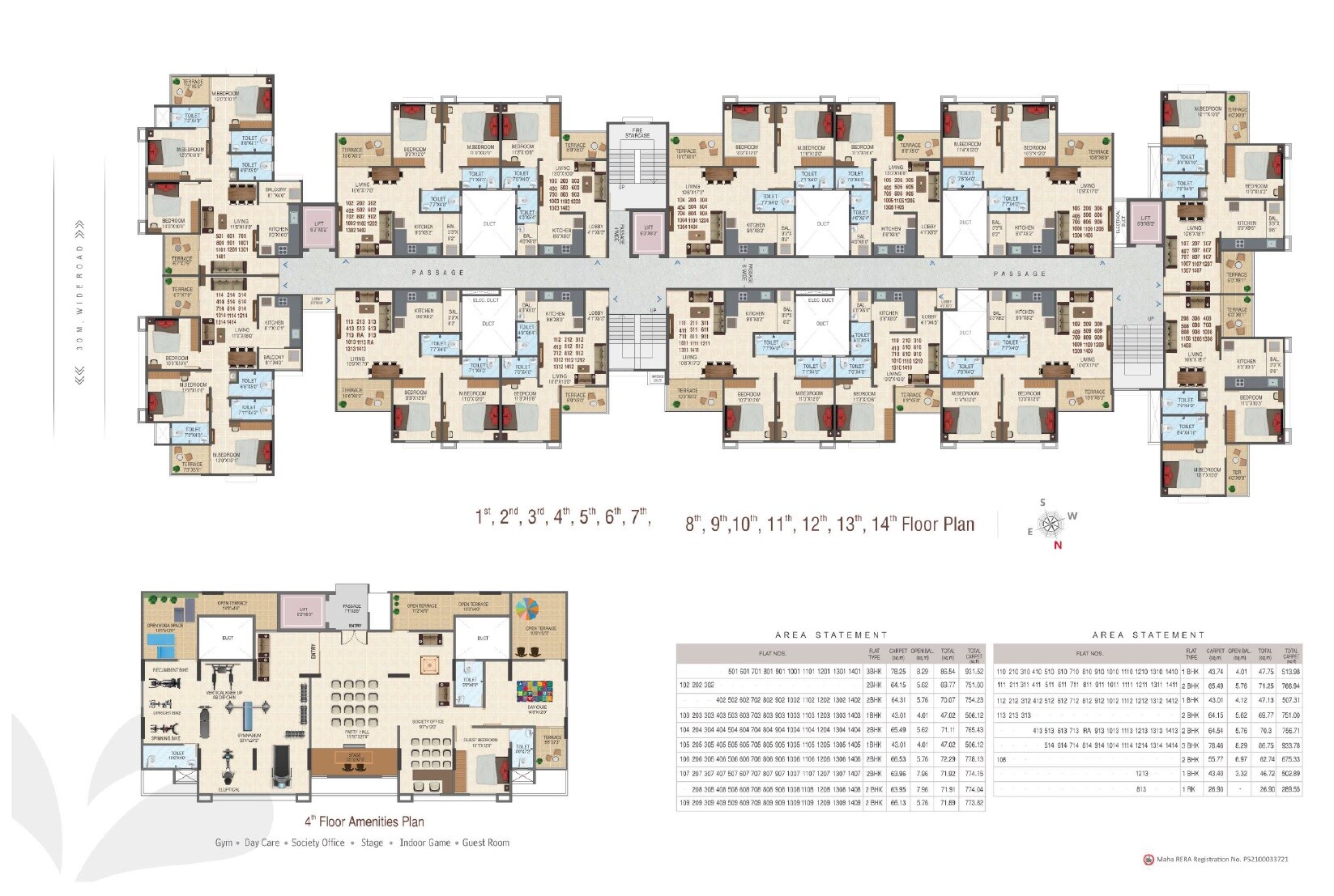 Swaraaj Heights Floor Plans