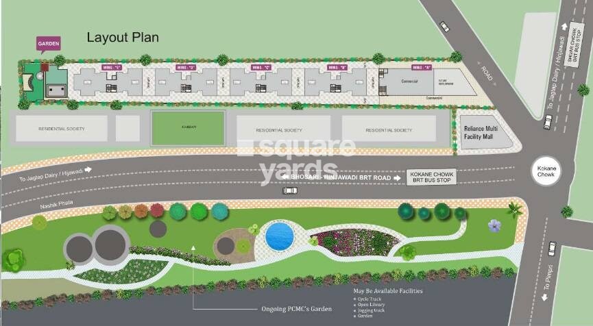 Swaraaj Paradise Master Plan 1