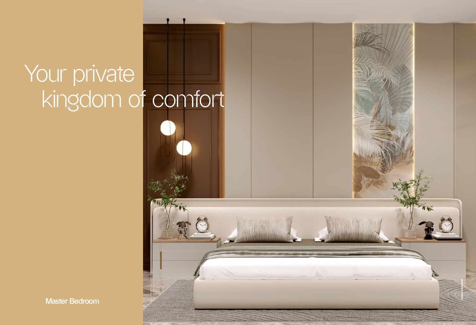 Swastik Prism City Blue Apartment Interiors