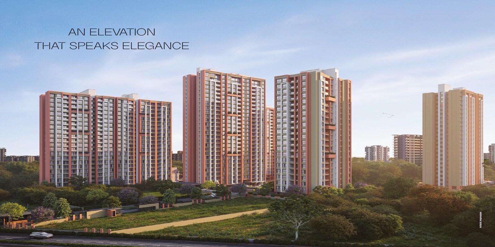 Swastik Prism City Blue