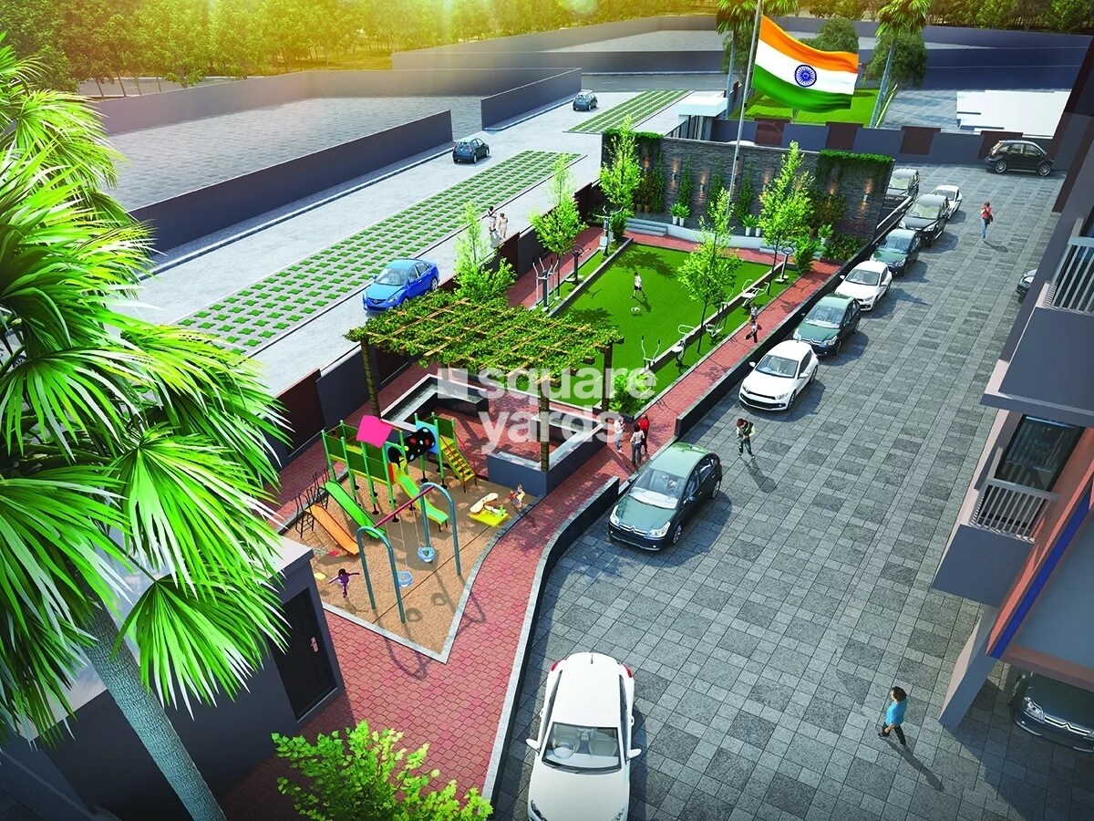 Swastik Prism City Indigo