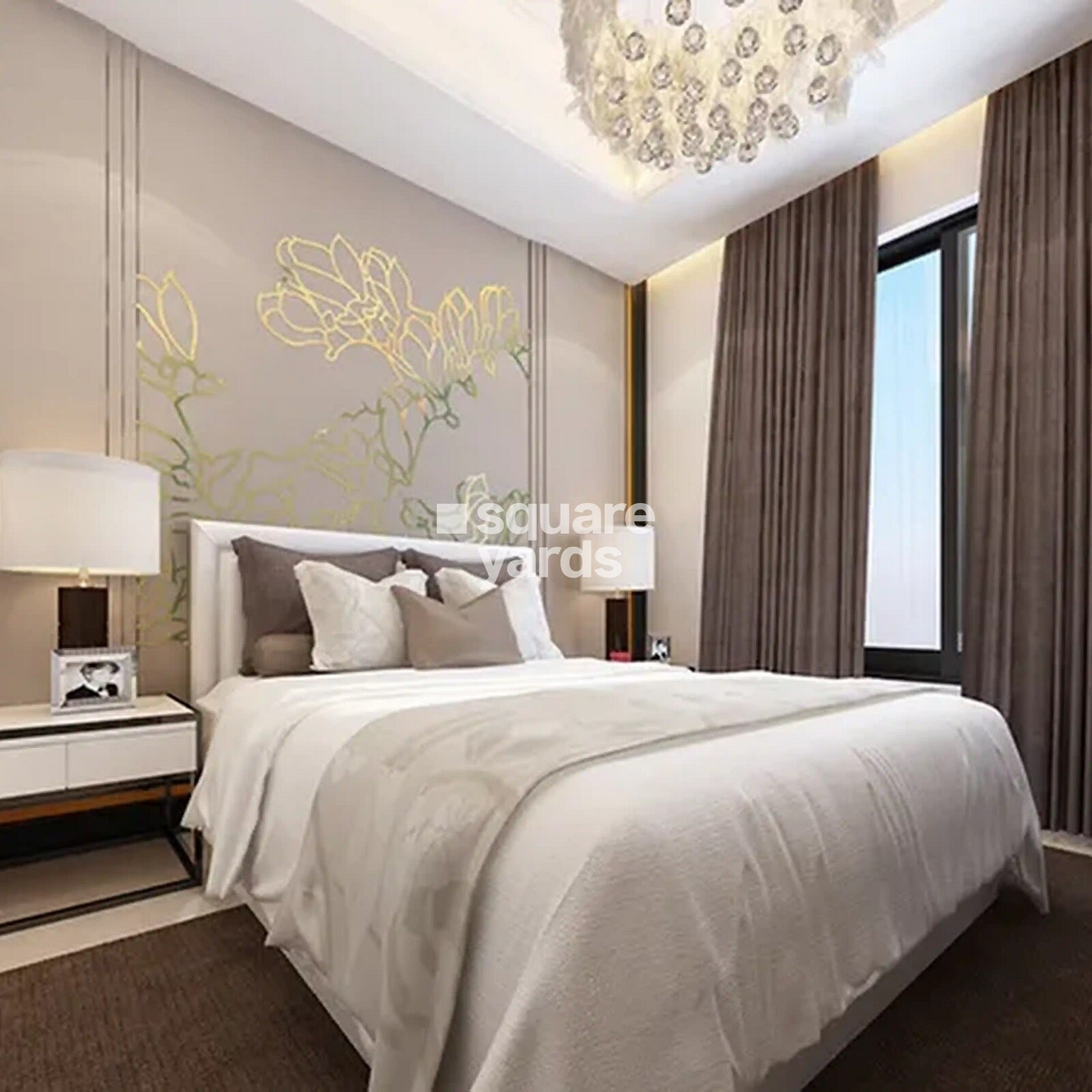 Swastik Prism City Indigo