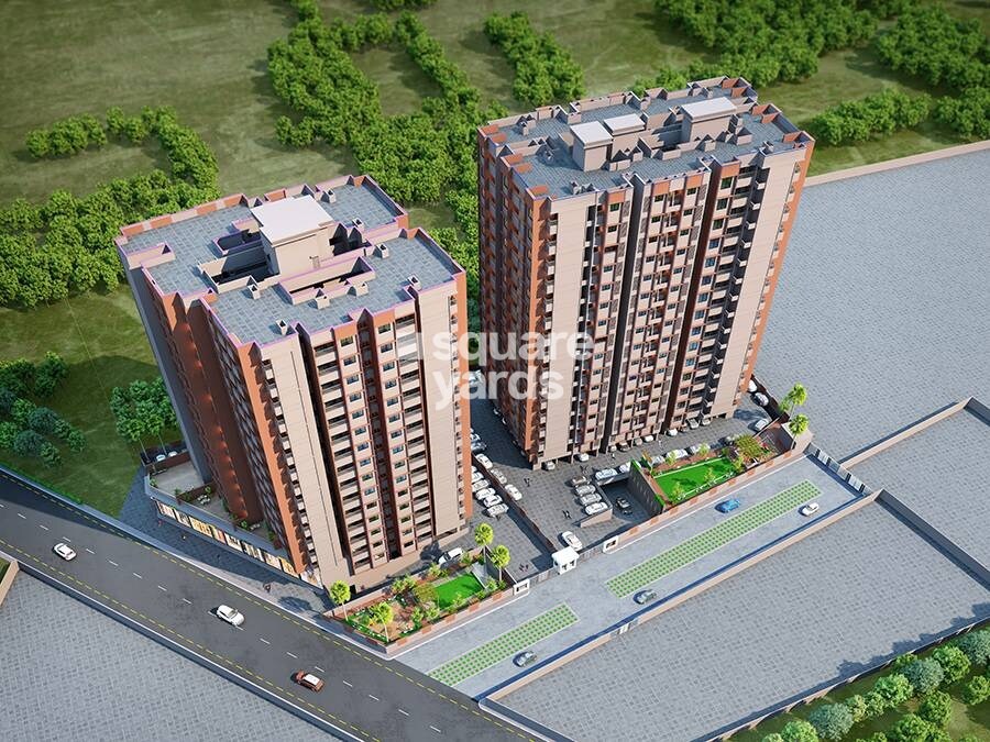 Swastik Prism City Indigo