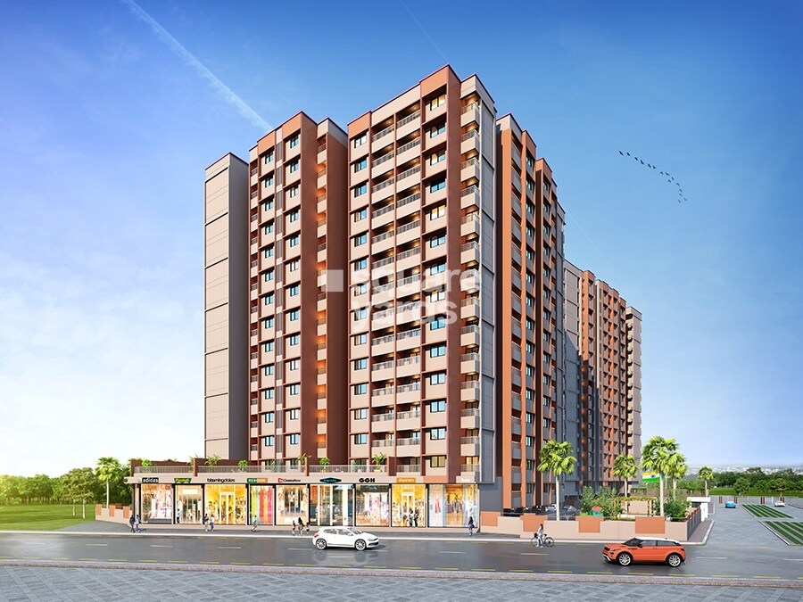 Swastik Prism City Indigo